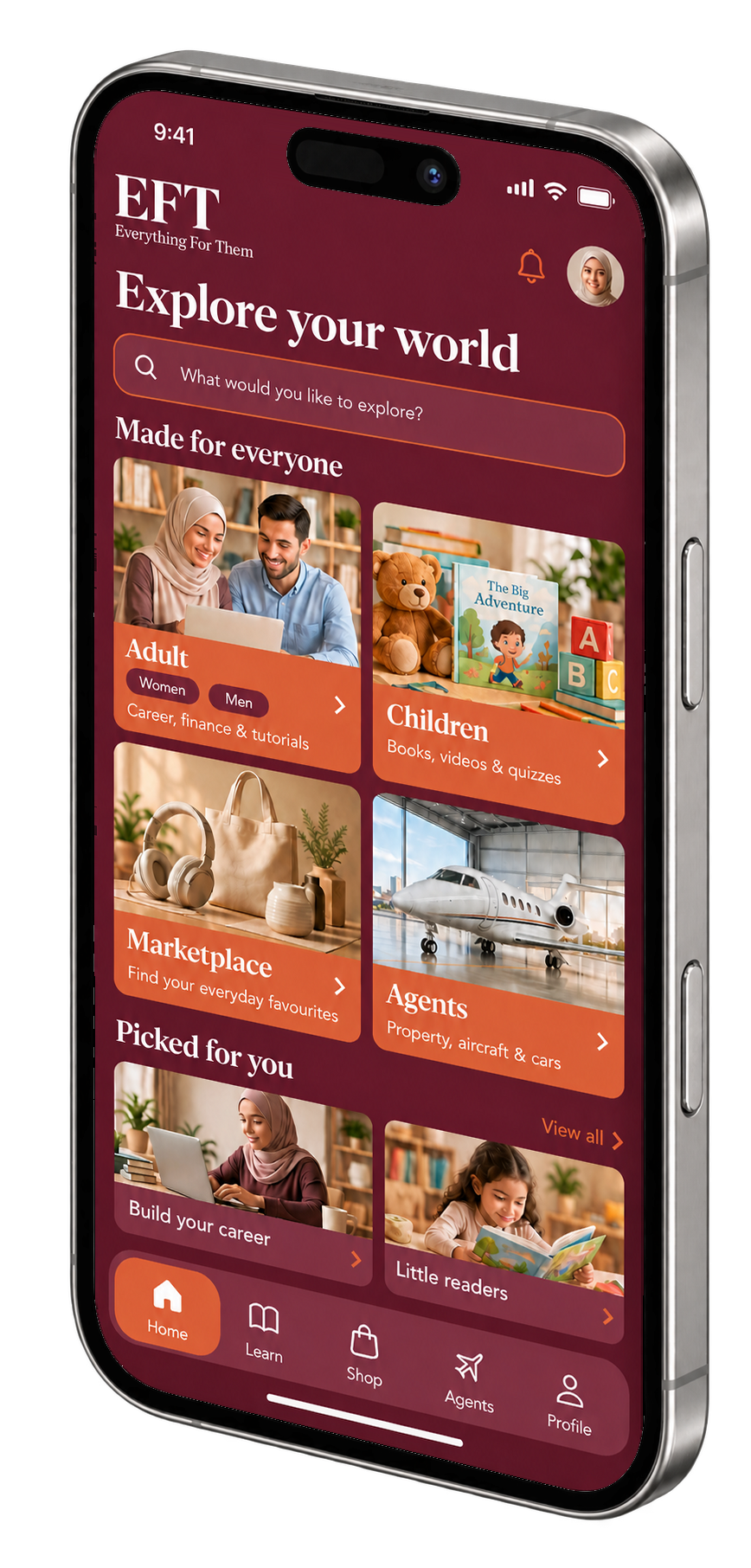 Everything For Them mobile app